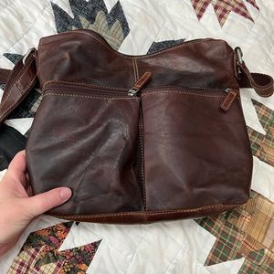 Jack George’s leather purse